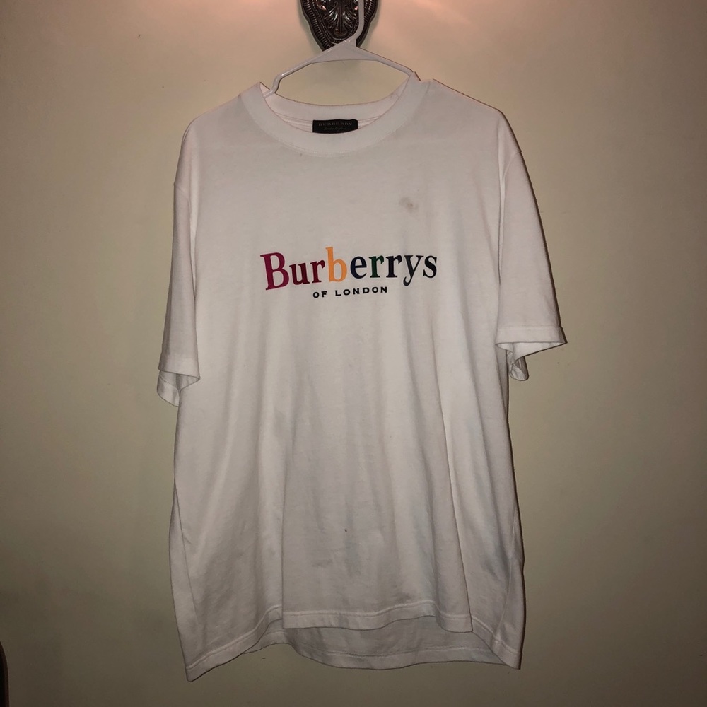 Burberry Rainbow Logo Tee 2018